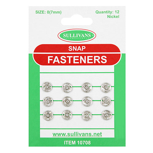SEW ON SNAP FASTENERS 7MM