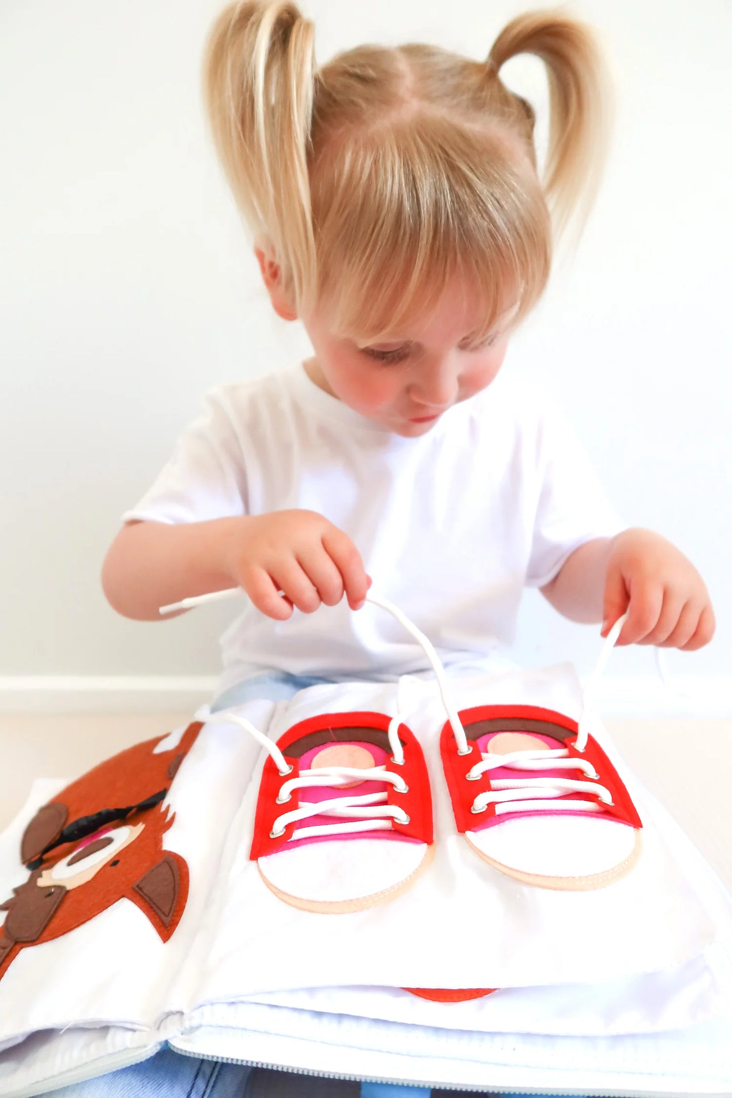 FABRIC QUIET BOOKS - MY BIG DAY OUT