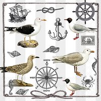 Ambiente Maritime Items Serviettes