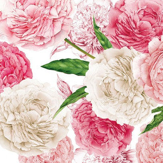 PPD Peonies Serviettes