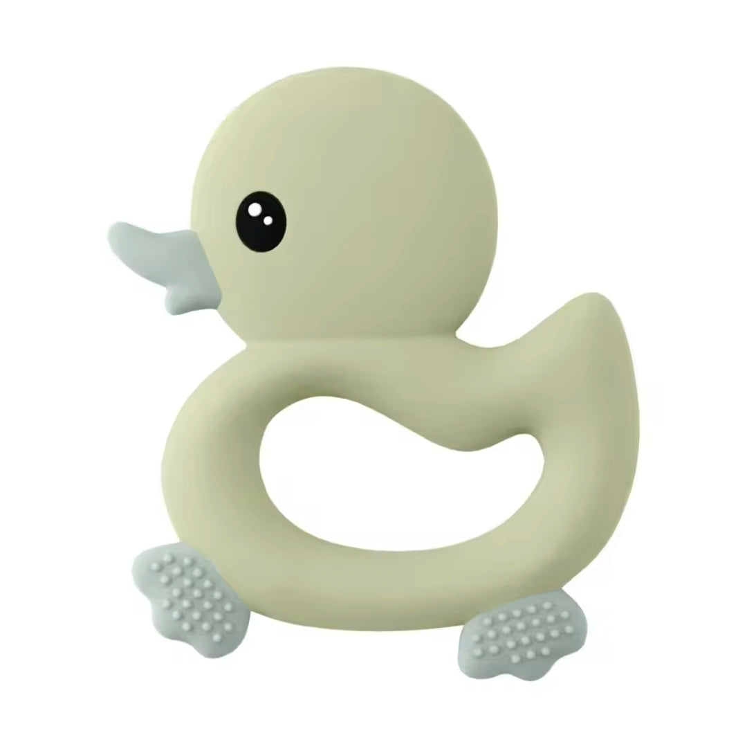 Silicone Duck Teething Ring