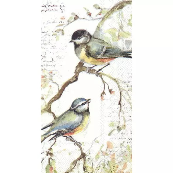 ihr Happy Little Titmice Serviettes