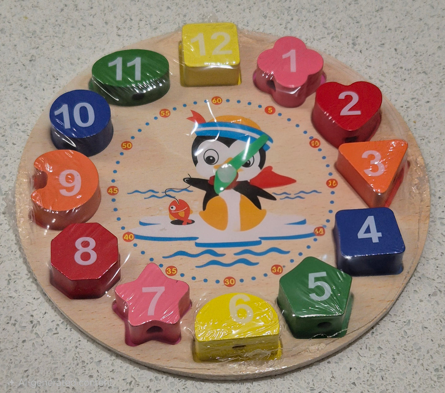 Educational Clock Puzzle