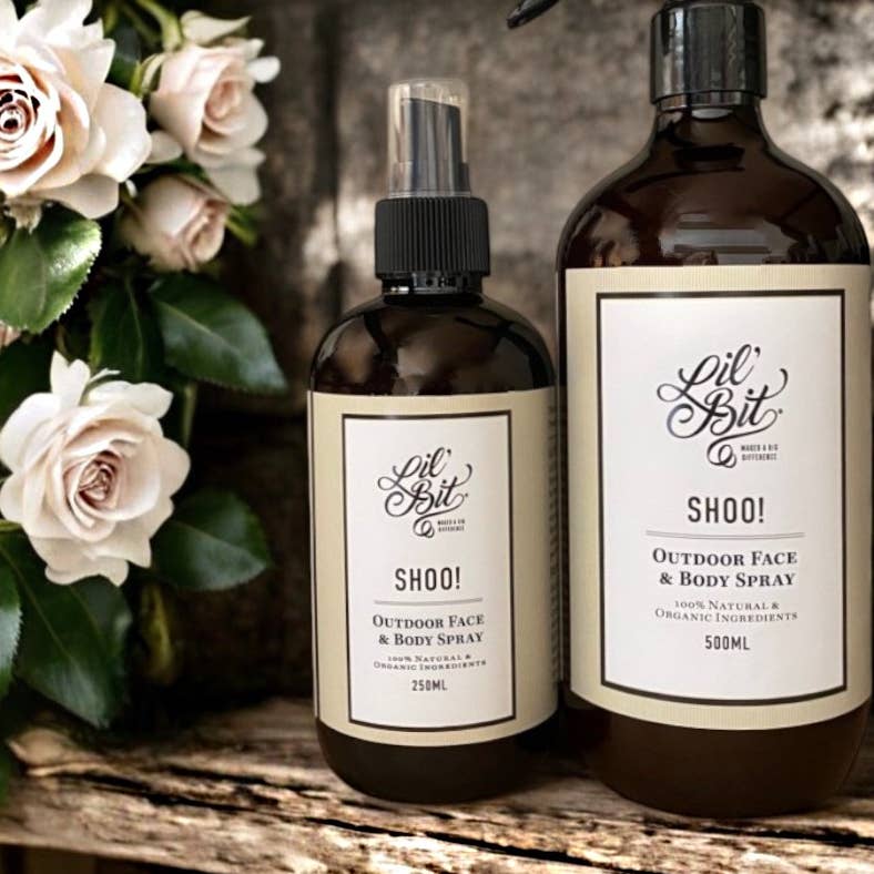 Shoo! Natural Insect Repellent 250mL by Lil'Bit Better