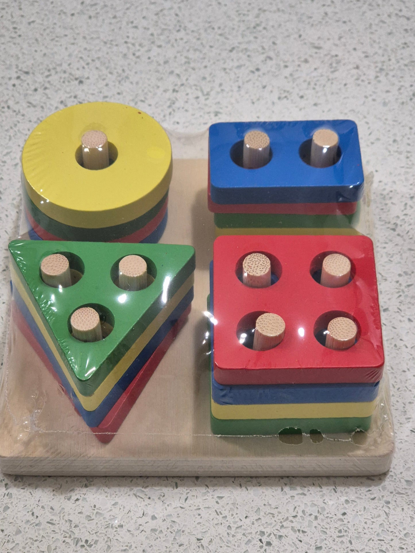 Shape Stacker Puzzle