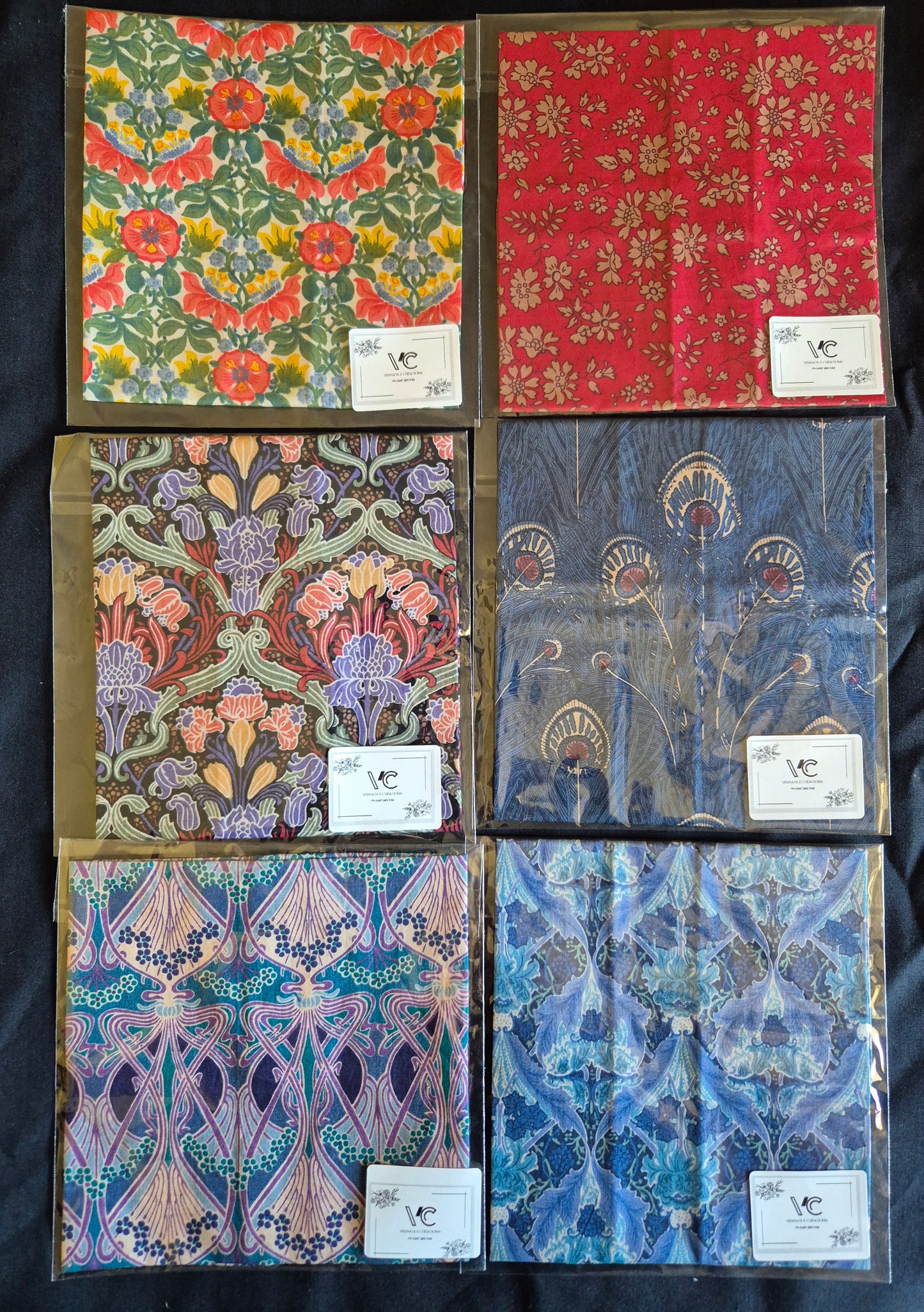 Versatile Creations Handkerchief in Liberty of London Lawn