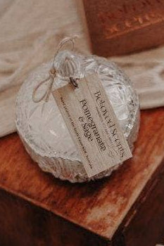 Vintage Sugar Bowl Candle