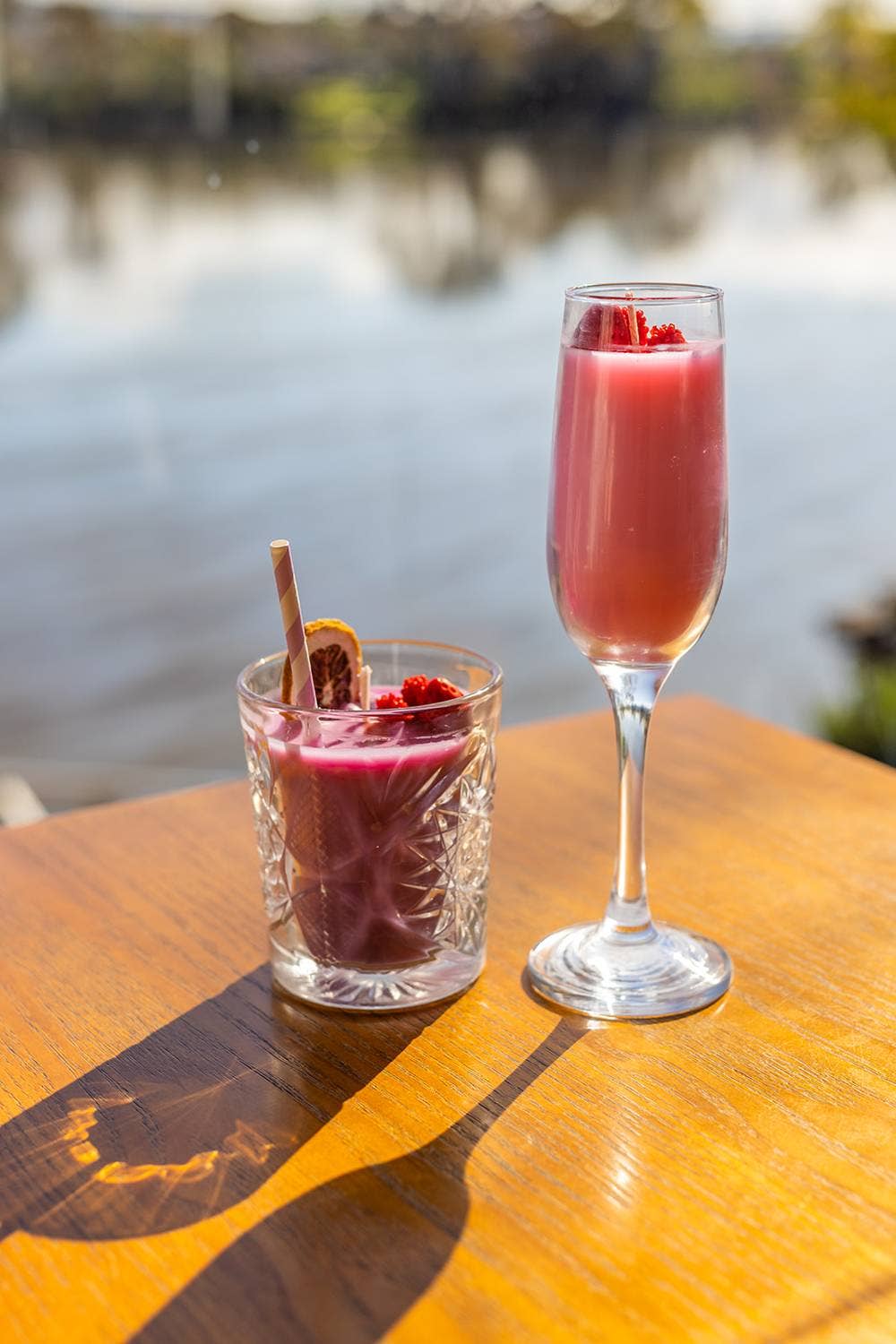 Raspberry Spritz Cocktail Candle