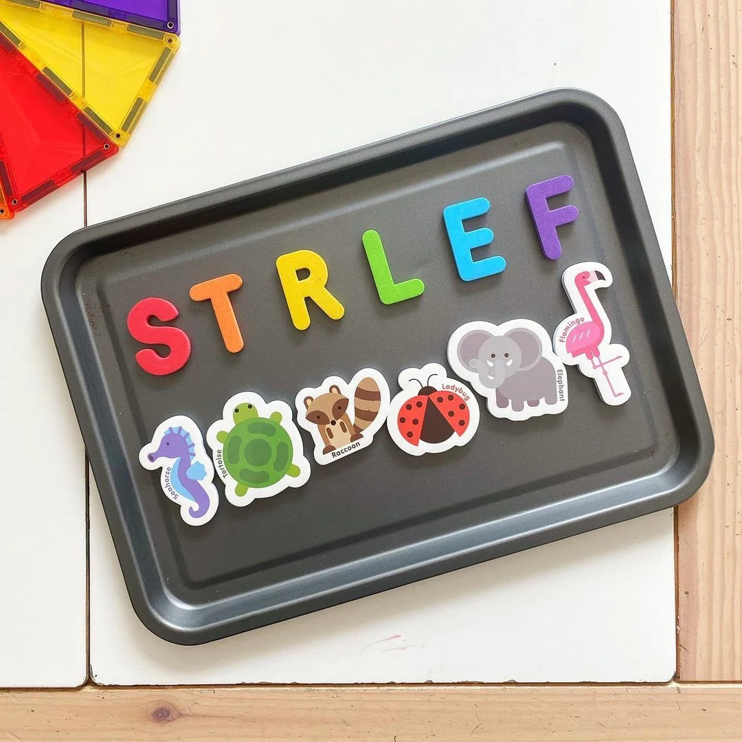 MAGNETIC ANIMALS AND LETTERS