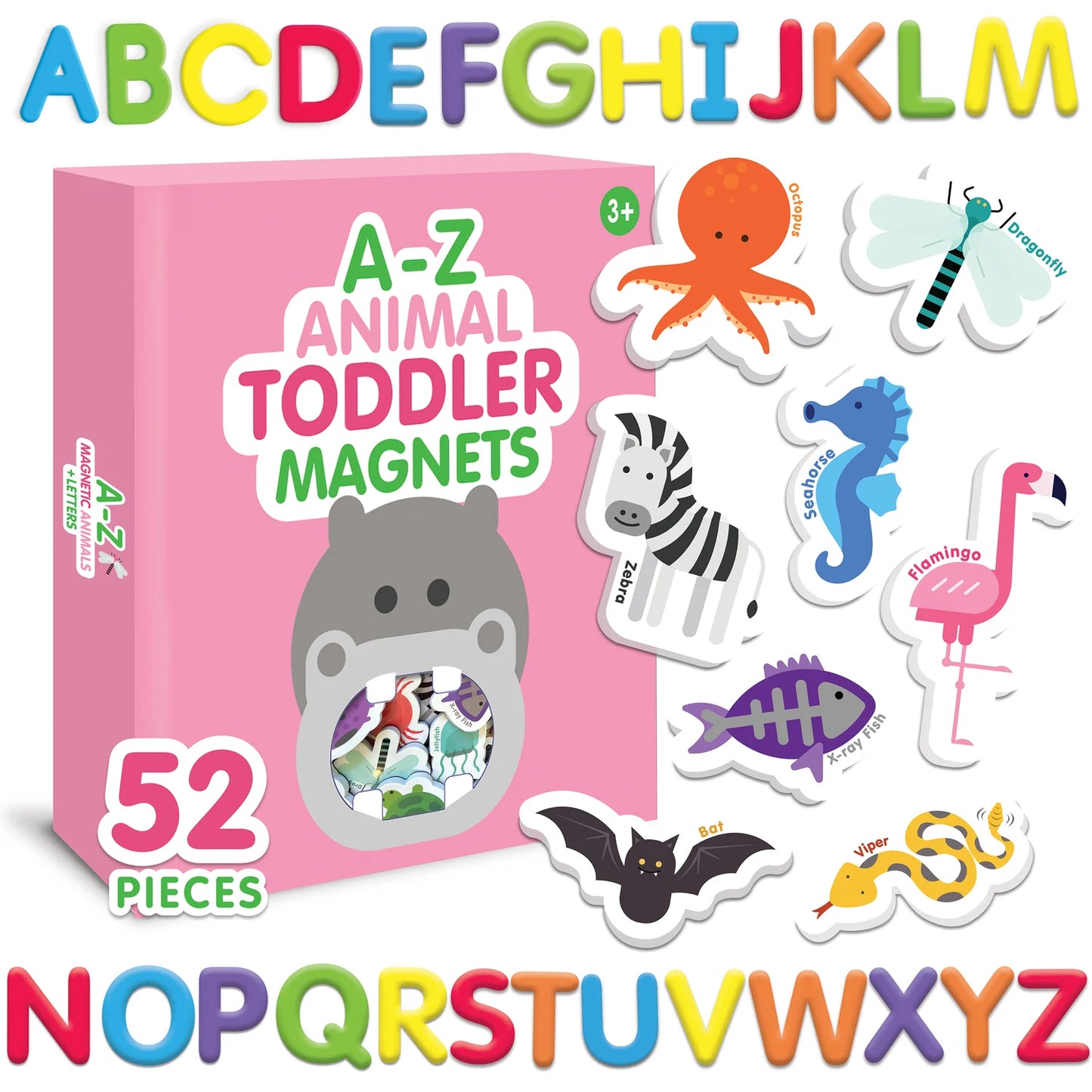 MAGNETIC ANIMALS AND LETTERS