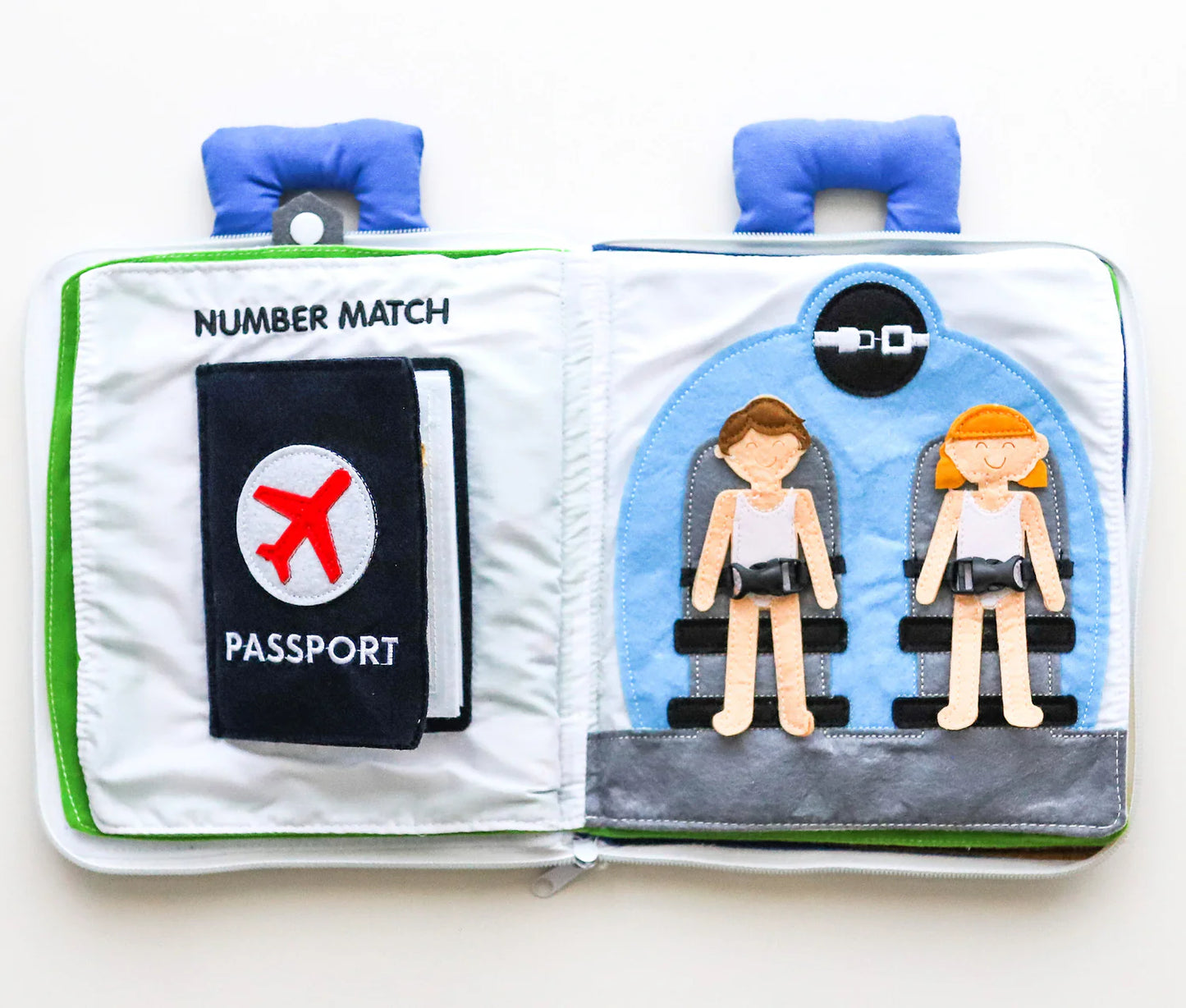 FABRIC QUIET BOOKS - AWAY WE GO