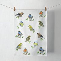 Kitchen Tea Towel - 'Bird Species' by Ambiente
