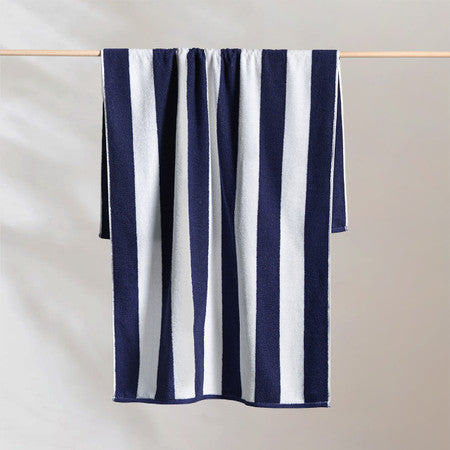 Striped Cabana Cotton Terry Beach Towels