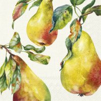 IHR Home Grown Pears serviettes