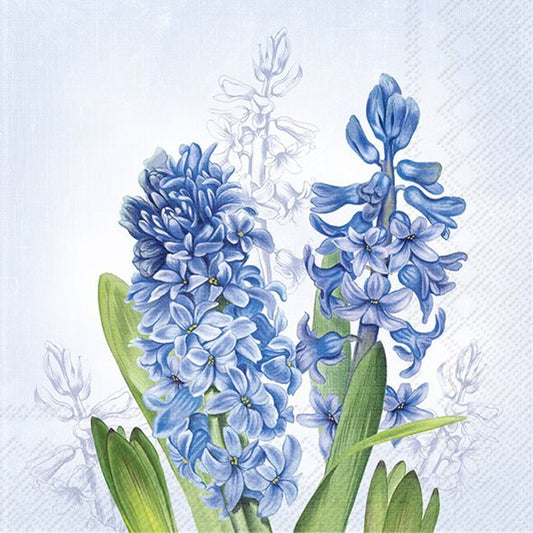 IHR Hyacinth Blue Serviettes