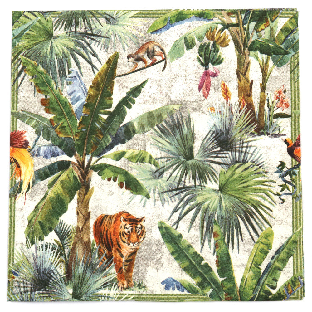 Ti-Flair King of the Jungle Serviettes