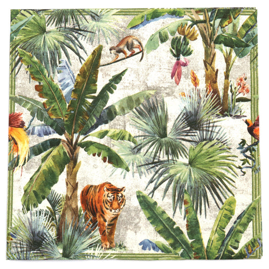 Ti-Flair King of the Jungle Serviettes