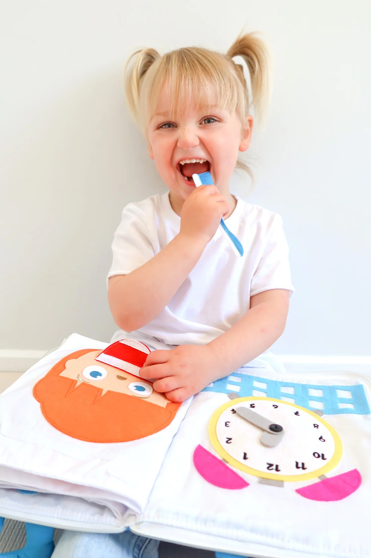 FABRIC QUIET BOOKS - MY BIG DAY OUT