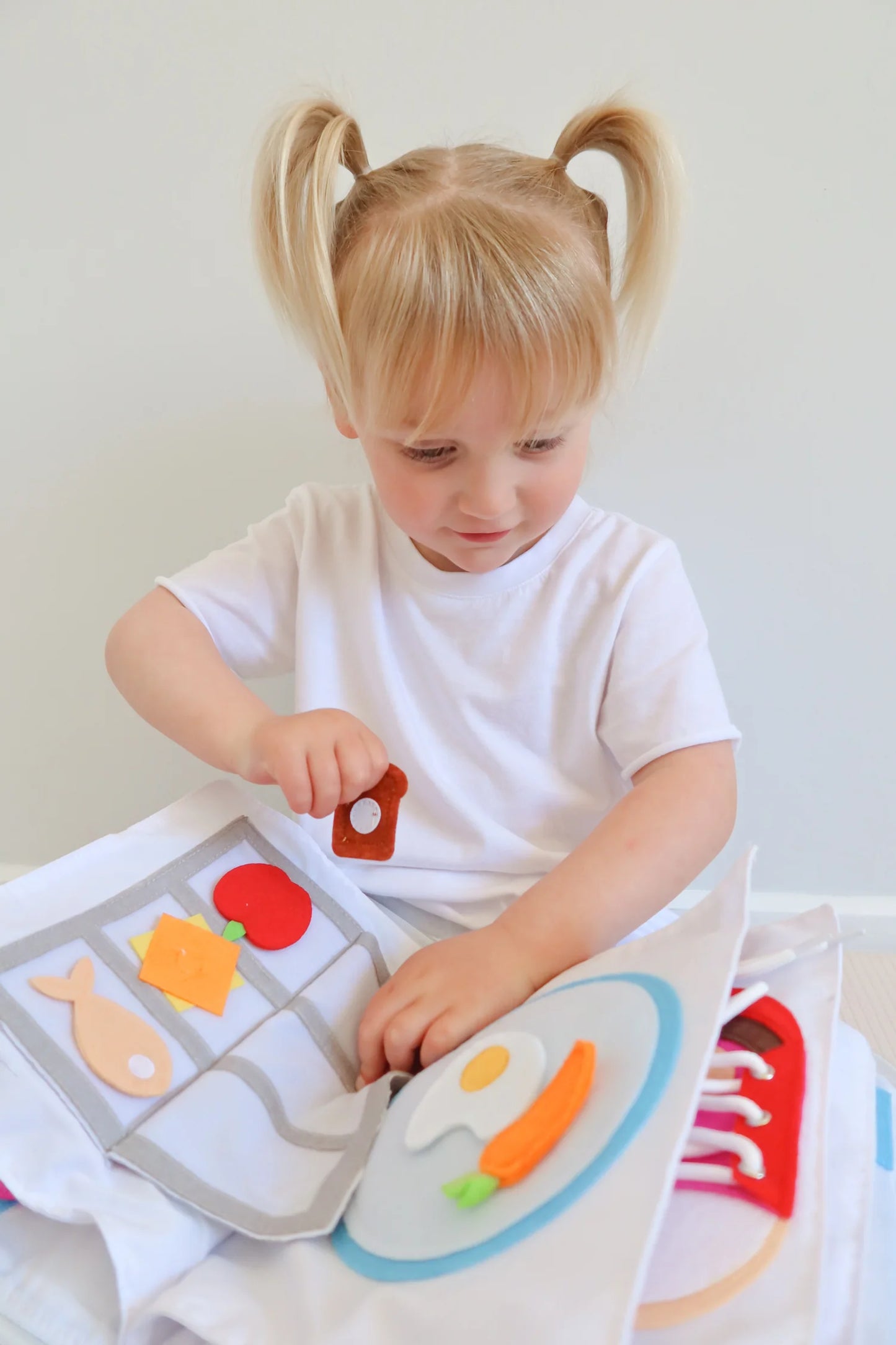 FABRIC QUIET BOOKS - MY BIG DAY OUT