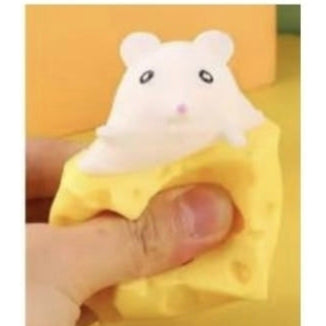 Pop-Up Mouse and Cheese Toy