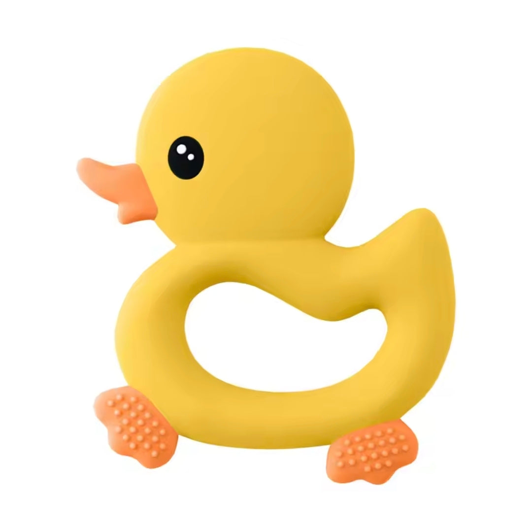Silicone Duck Teething Ring