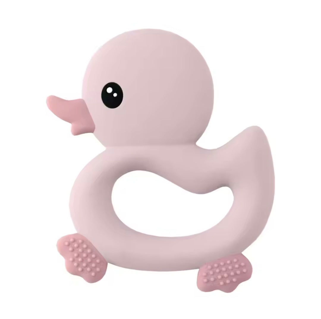 Silicone Duck Teething Ring