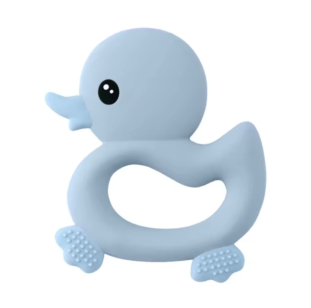 Silicone Duck Teething Ring
