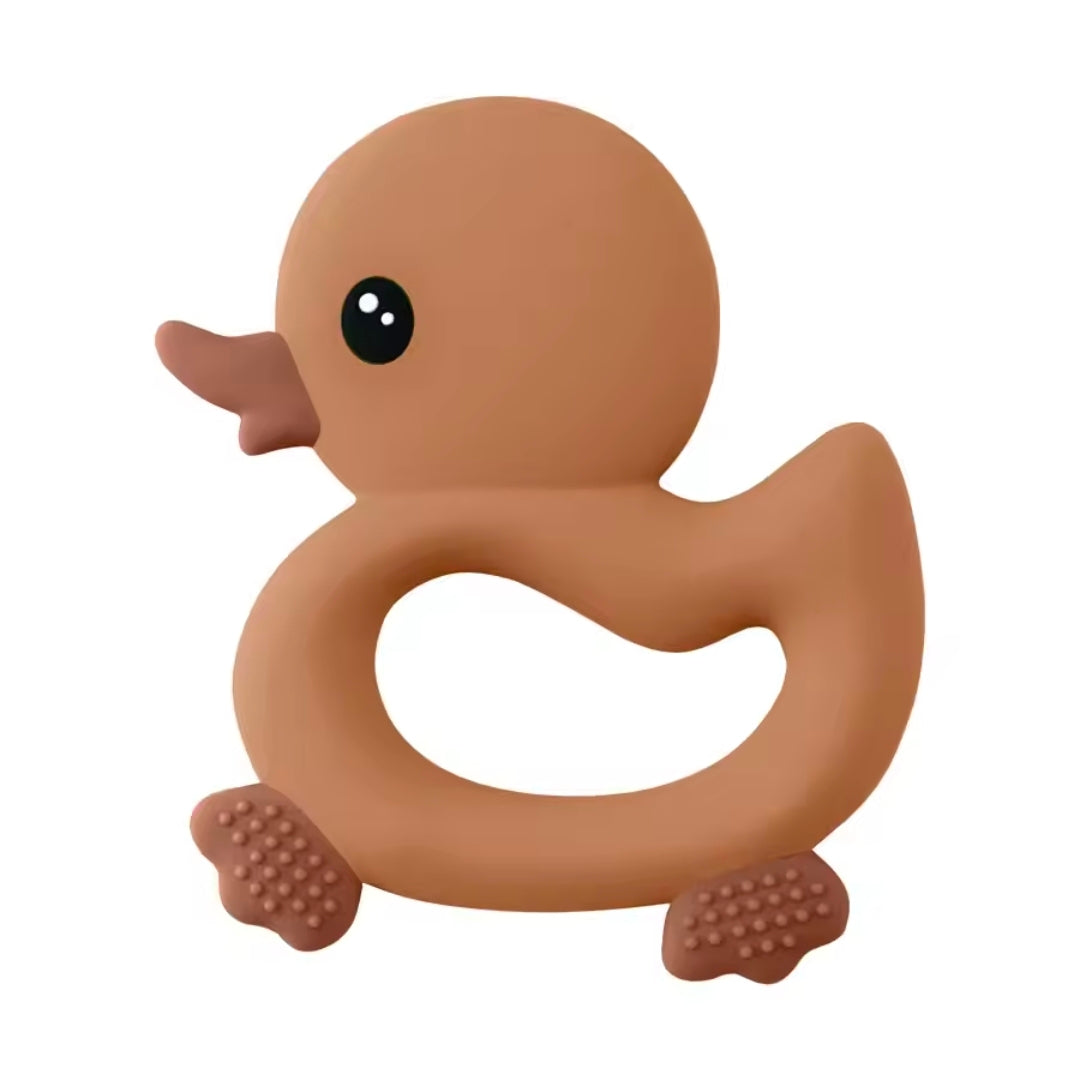 Silicone Duck Teething Ring