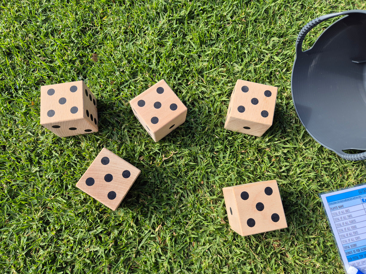 Outdoor 'Yardzy' Game for Backyard Fun