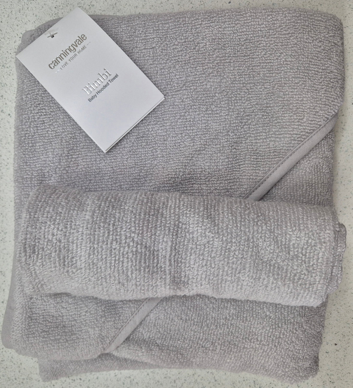 Bimbi Baby Super Soft Hooded Towel with Face Washer