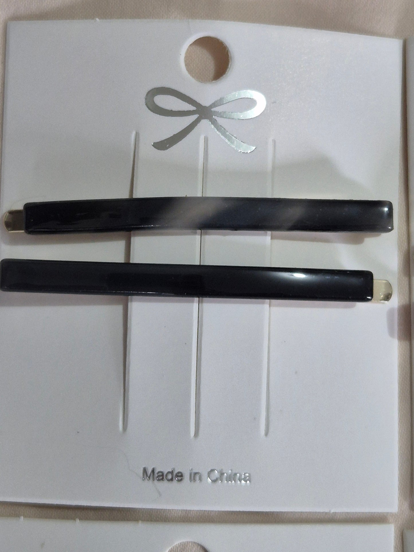 'Janie' Resin Hair Slides