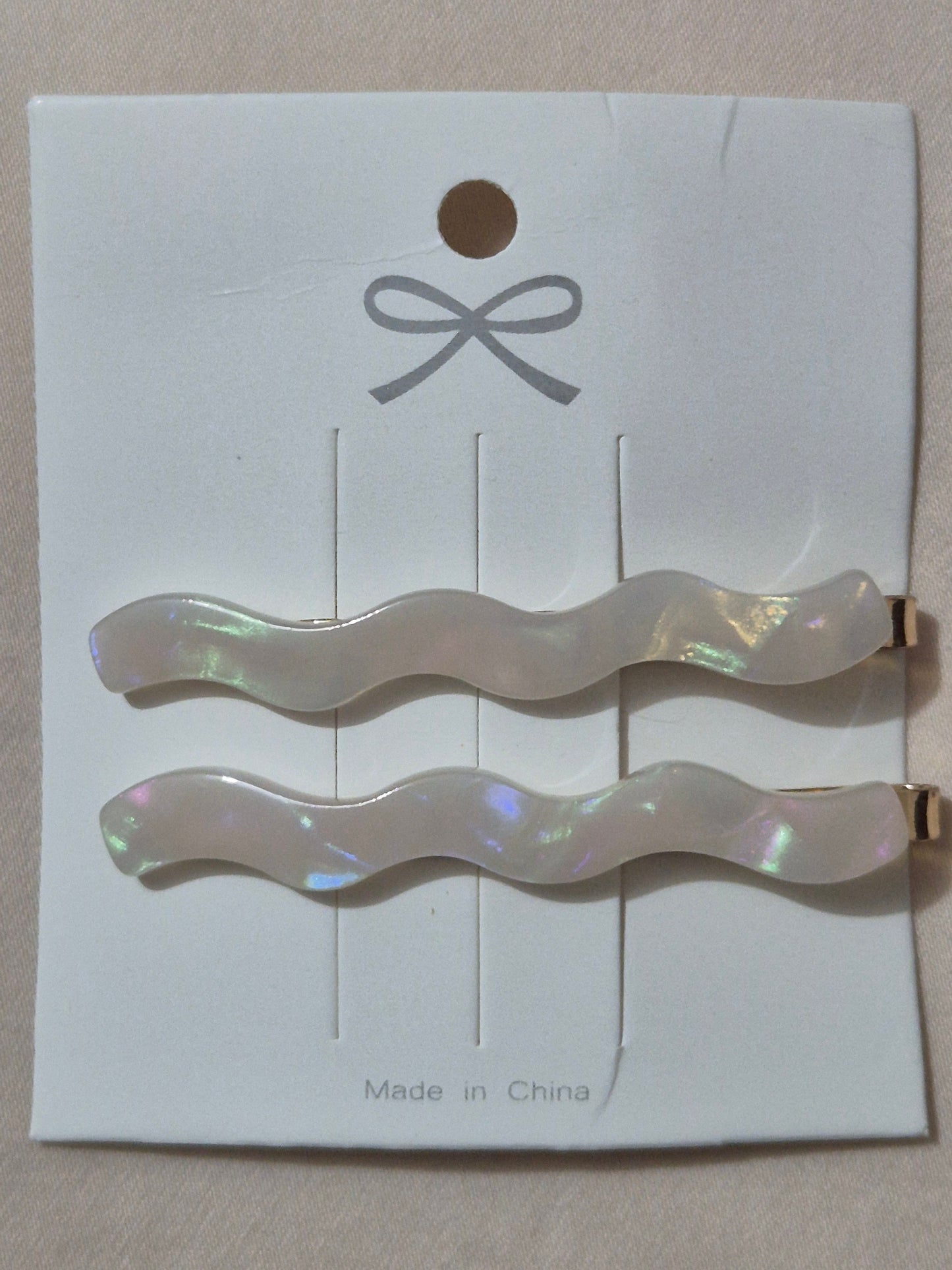 'Kikki' Resin Hair Slides