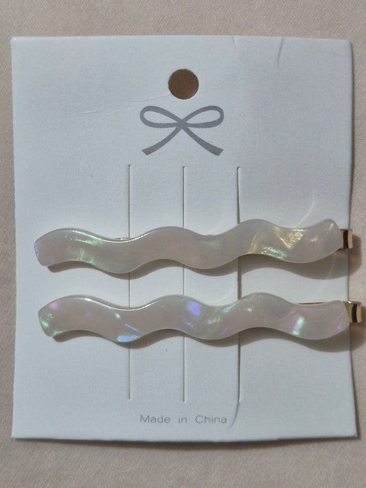 'Kikki' Resin Hair Slides