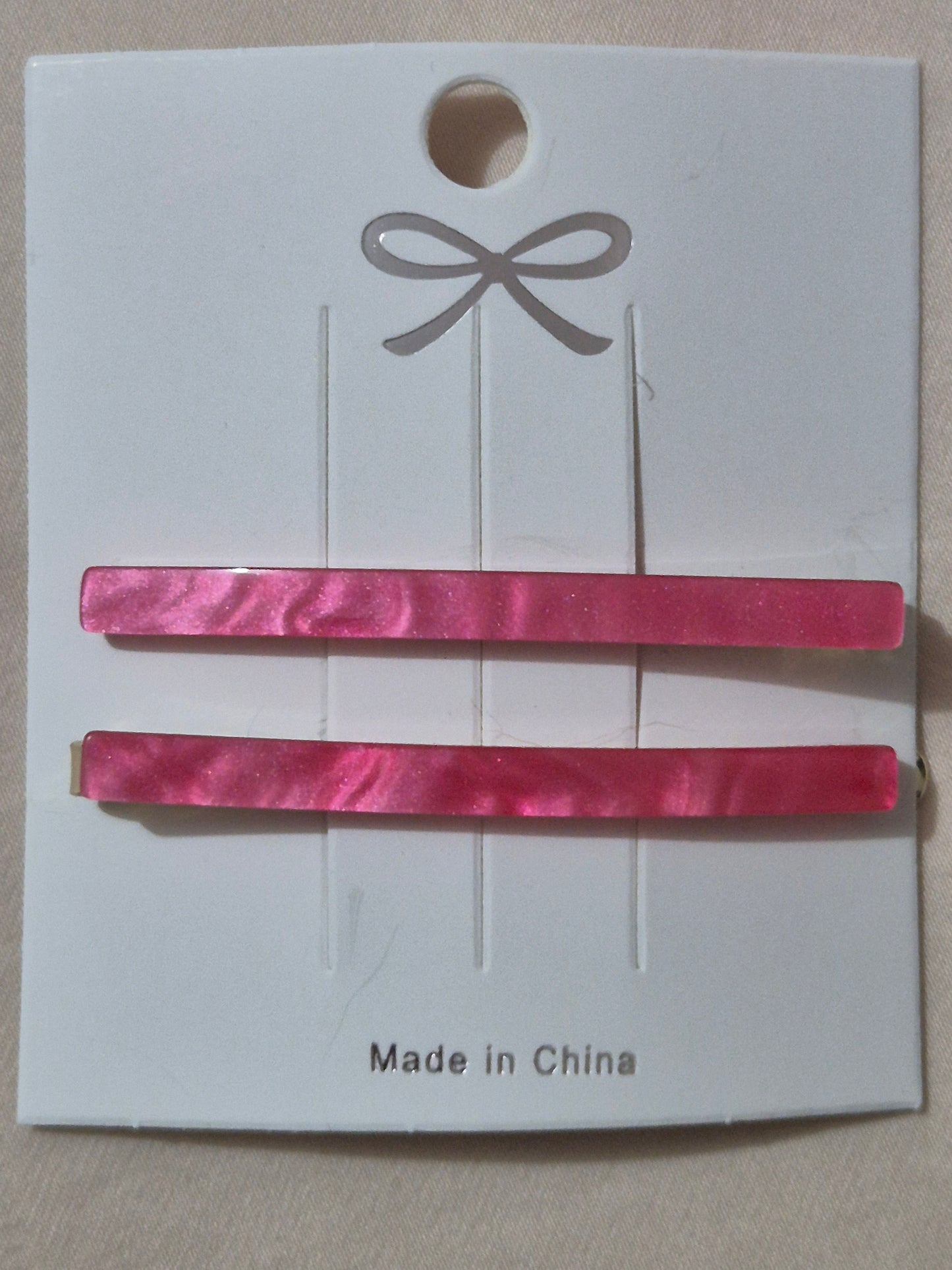 'Janie' Resin Hair Slides