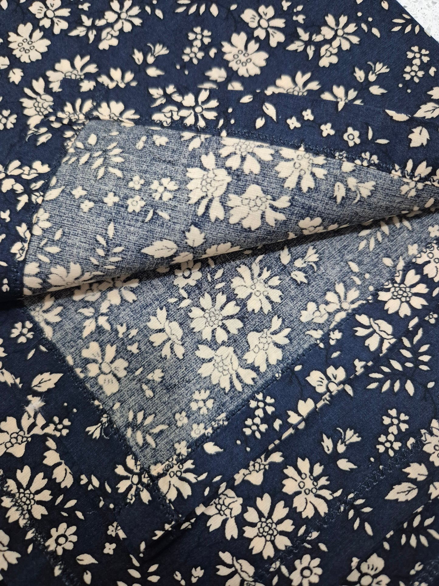 Liberty of London Ladies Handkerchiefs with Folded Hem