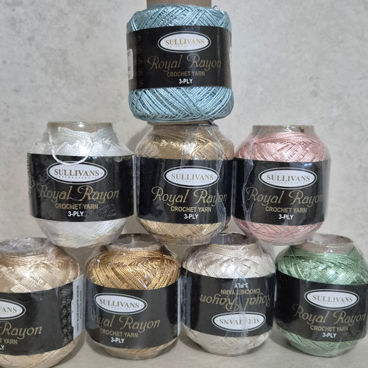 Royal Rayon Crochet Yarn
