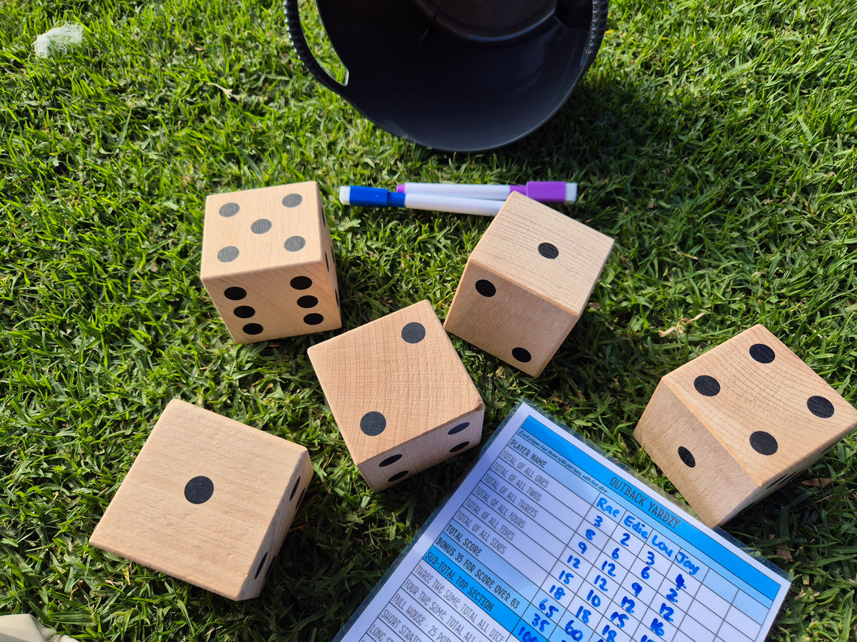 Outdoor 'Yardzy' Game for Backyard Fun