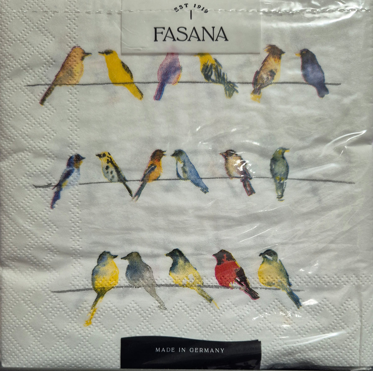 Fasana Birds Community Serviettes