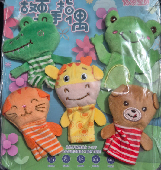 Soft Animal finger Puppets