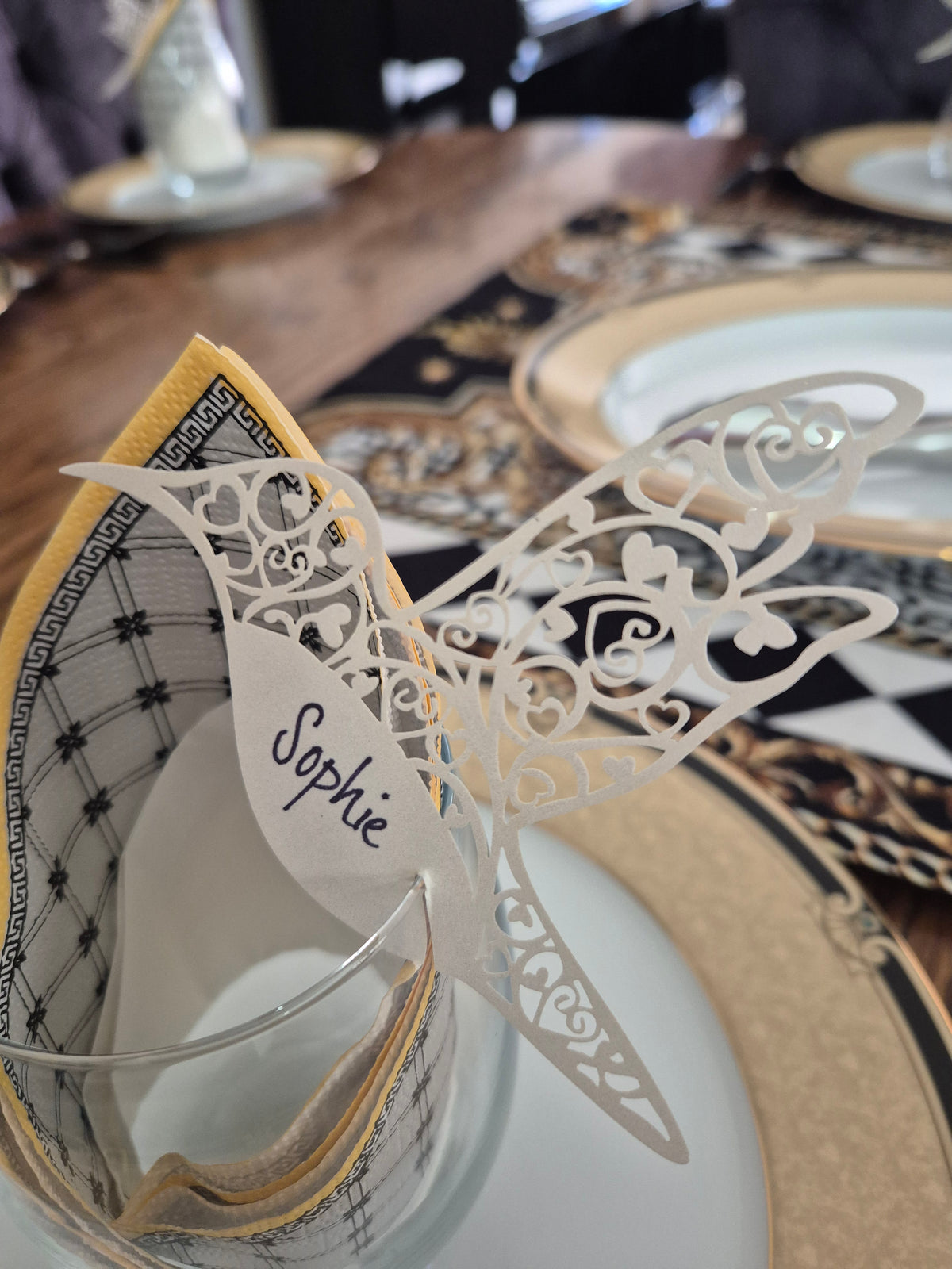 Laser-Cut Birds for Place Name Cards 24 pk
