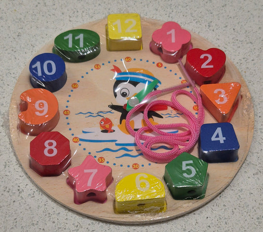 Educational Clock Puzzle