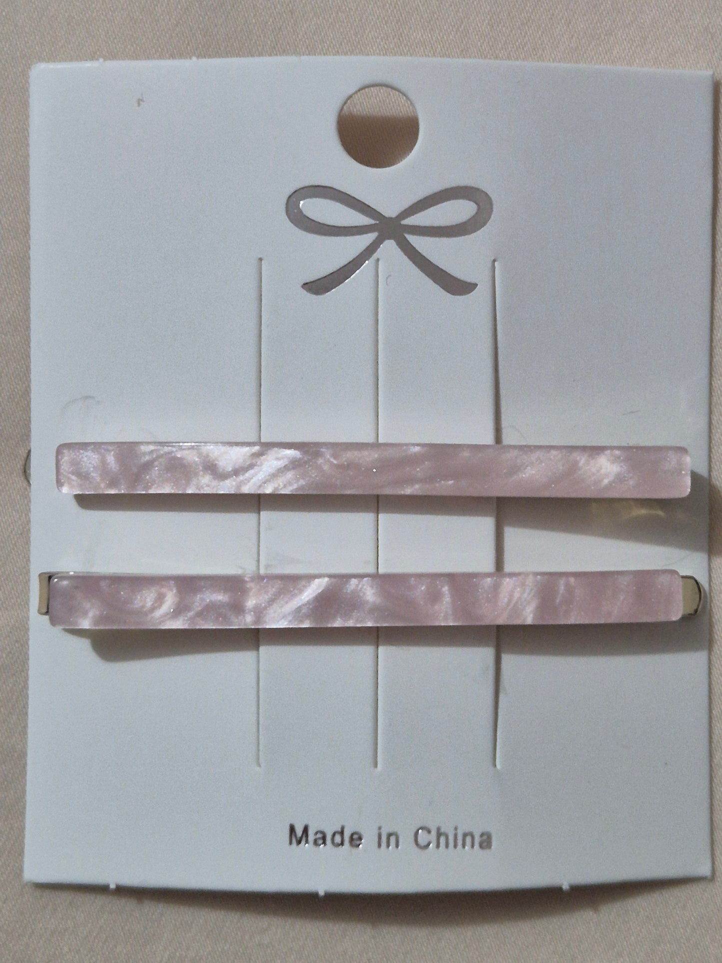 'Janie' Resin Hair Slides