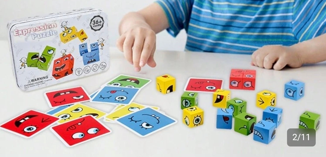 Expression Puzzle Game