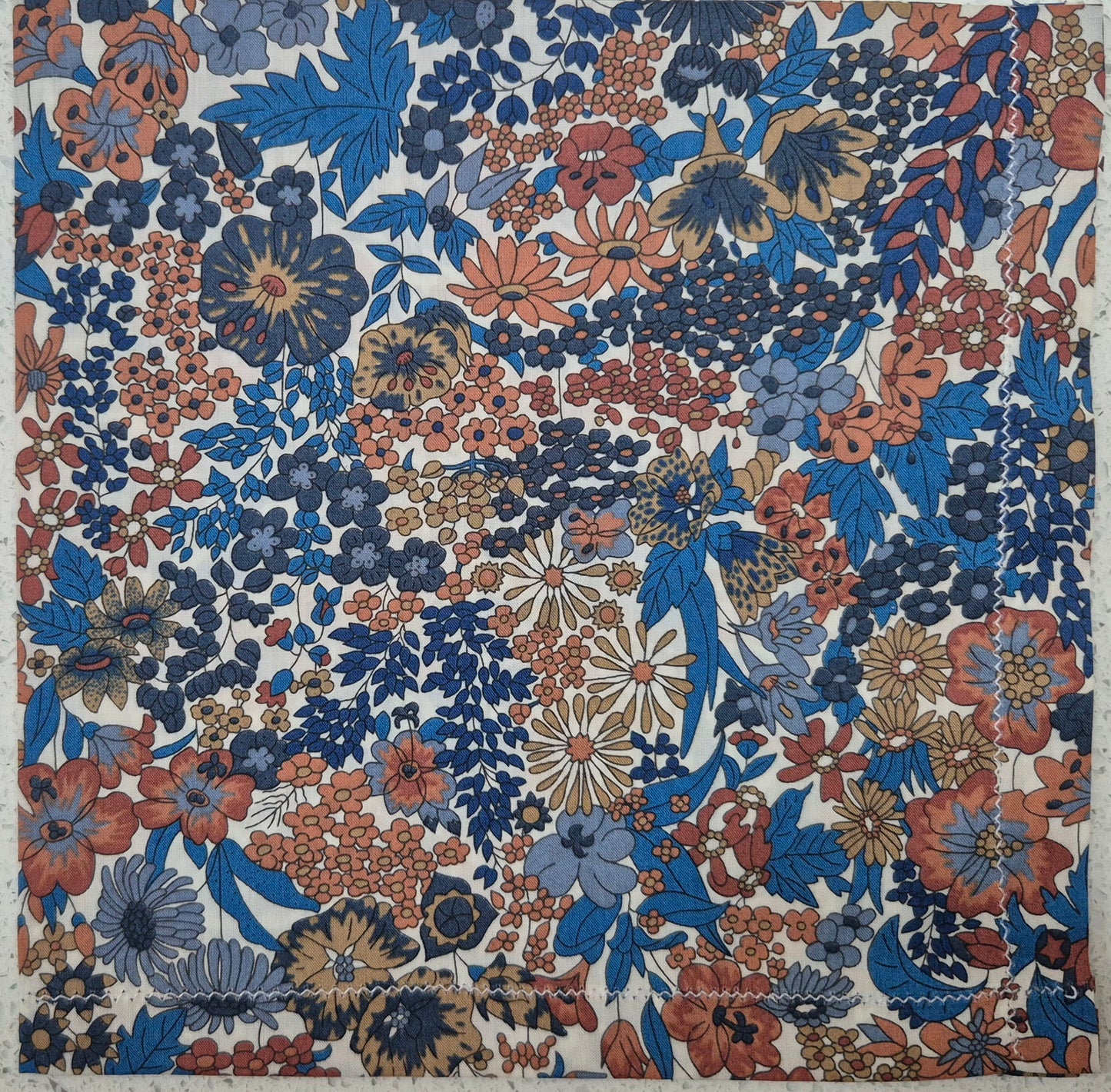 Liberty of London Ladies Handkerchiefs with Folded Hem