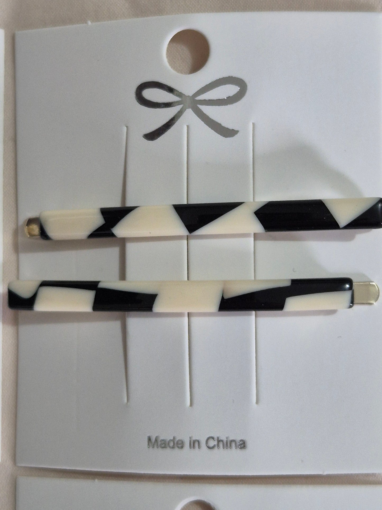 'Janie' Resin Hair Slides