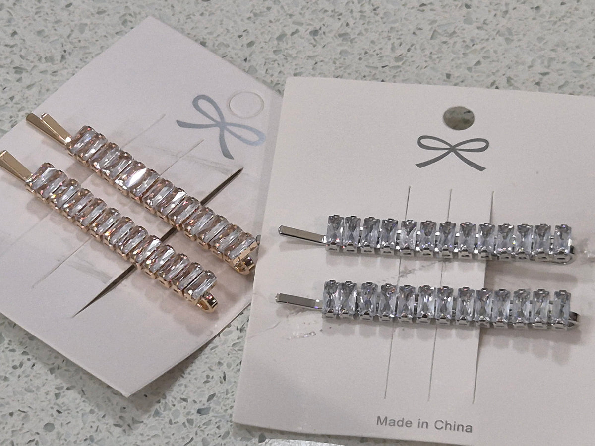 'Marjory' Art Deco Hair Slides