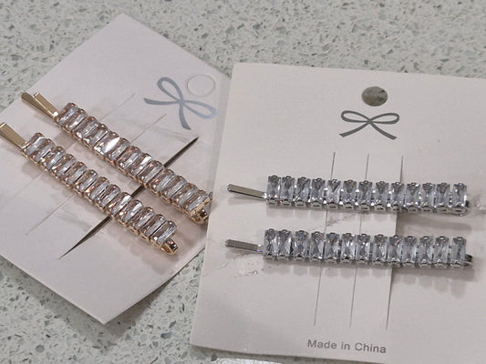 'Marjory' Art Deco Hair Slides