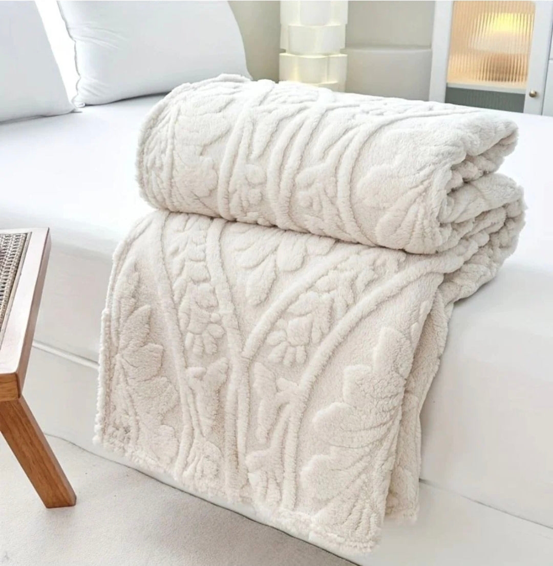 Paris Weave Jacquard Fleece Blanket