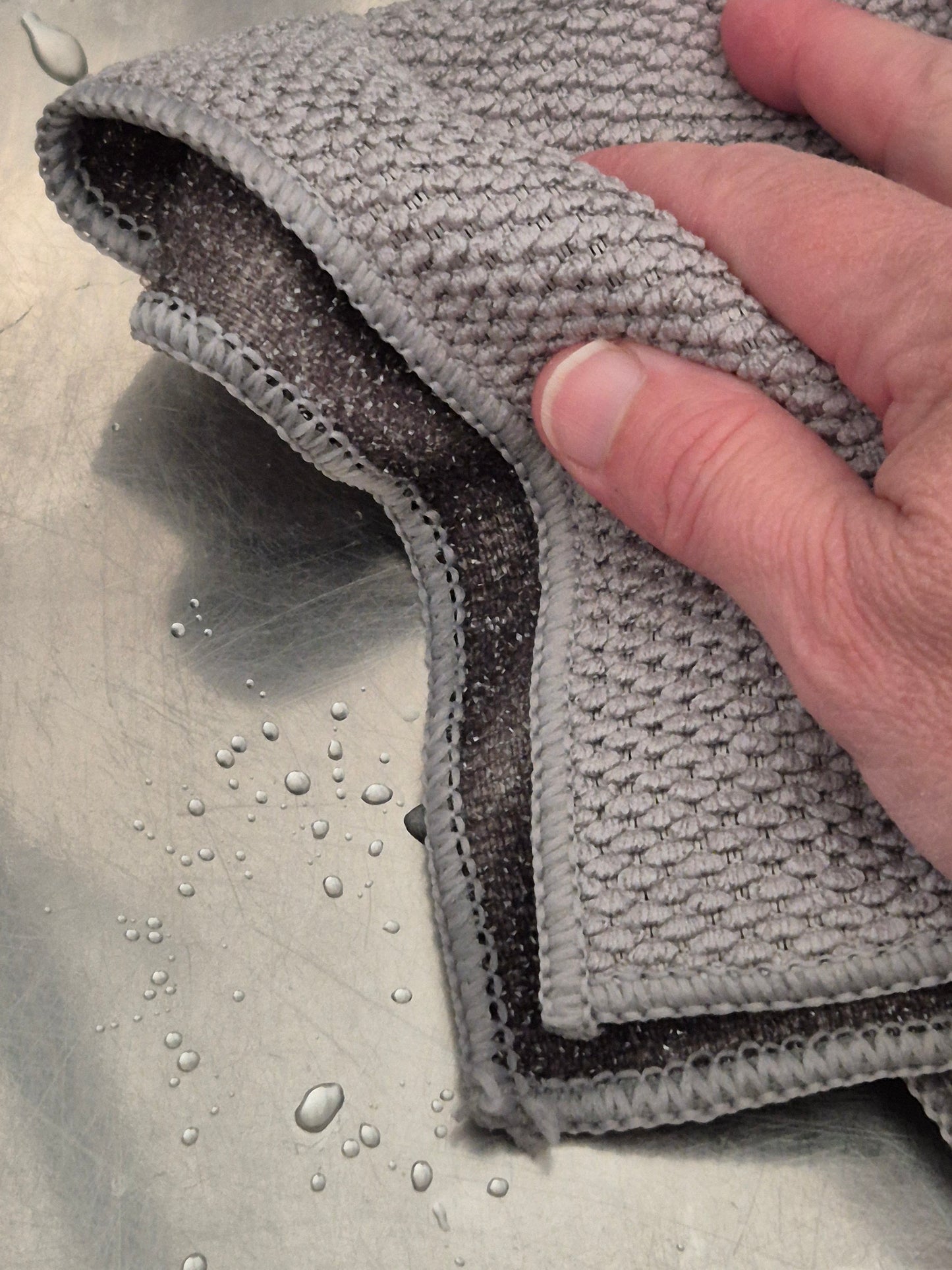 Reversible Microfibre Cleaning & Scrubbing Cloth