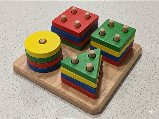Shape Stacker Puzzle